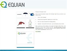 Tablet Screenshot of equianpromo.com